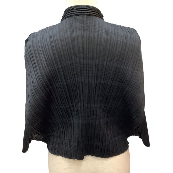 ISSEY MIYAKE イッセイミヤケ PLEATS PLEASE 変形 ボレロ シャツ SIZE