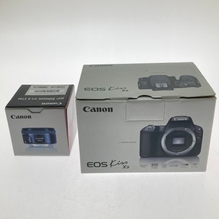 CANON キャノン EOS Kiss X9 EF50mm f1.8STM カメラ レンズセット