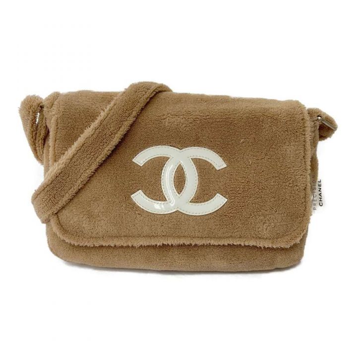 CHANEL シャネル ショルダーバッグ PRECISION ノベルティ ベージュ