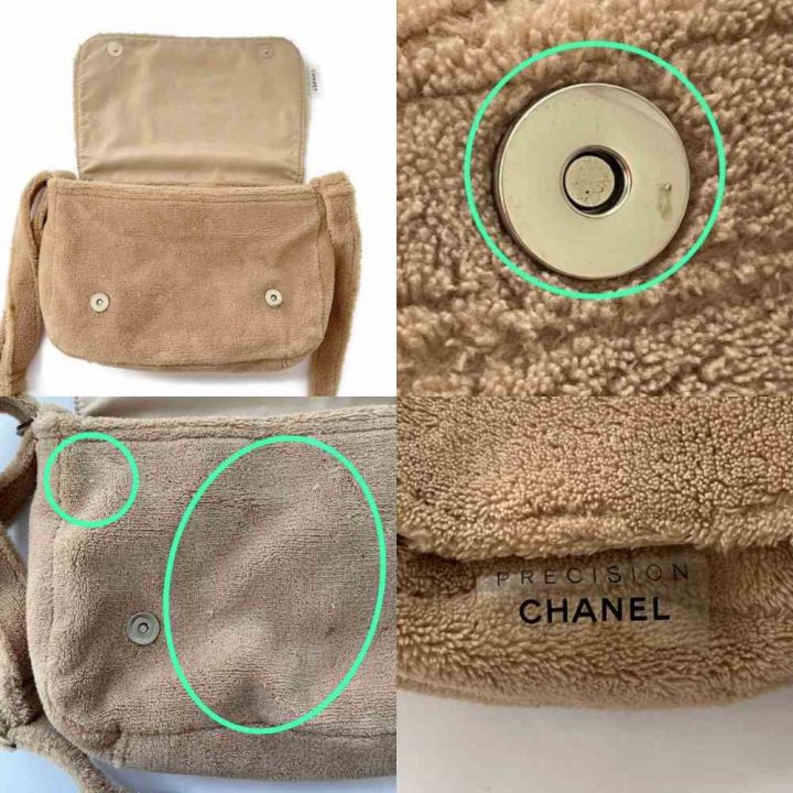 CHANEL シャネル ショルダーバッグ PRECISION ノベルティ ベージュ