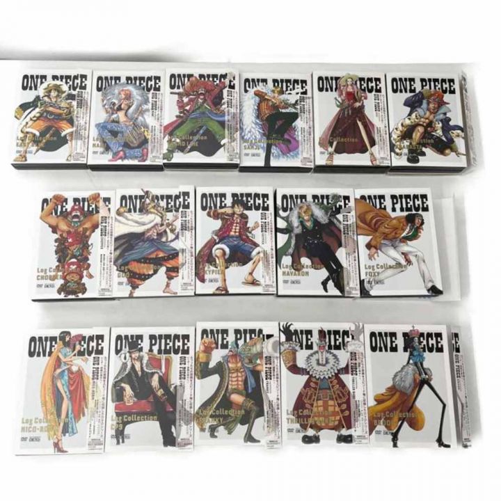 ワンピース ログコレクション 16本セット DVD 未開封品あり・特典あり