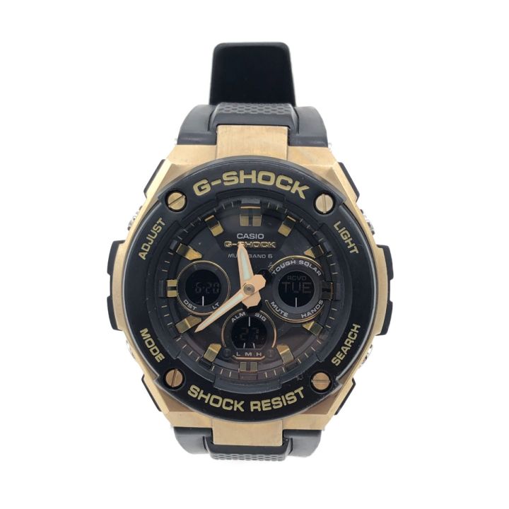 CASIO カシオ 腕時計 メンズ G-SHOCK 5524 ブラック x ゴールド - 中古