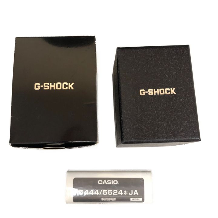 CASIO カシオ 腕時計 メンズ G-SHOCK 5524 ブラック x ゴールド - 中古
