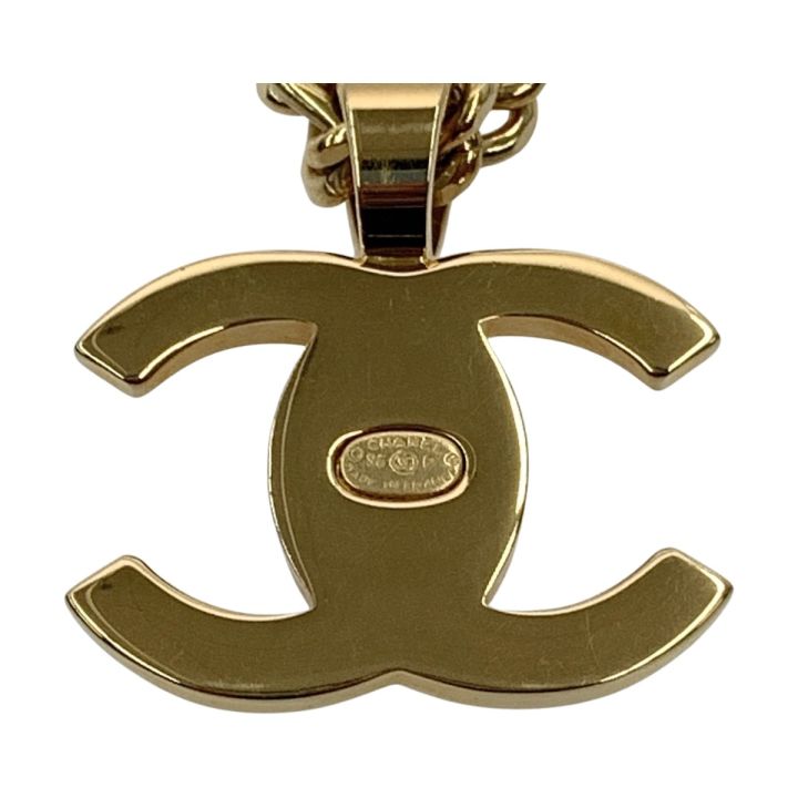 CHANEL シャネル ココマーク ターンロック 96P チェーンネックレス