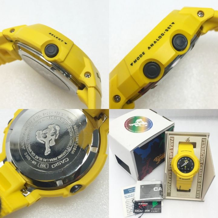 CASIO カシオ G-SHOCK ガラパゴス AW-500D-9E2T ブラック×イエロー