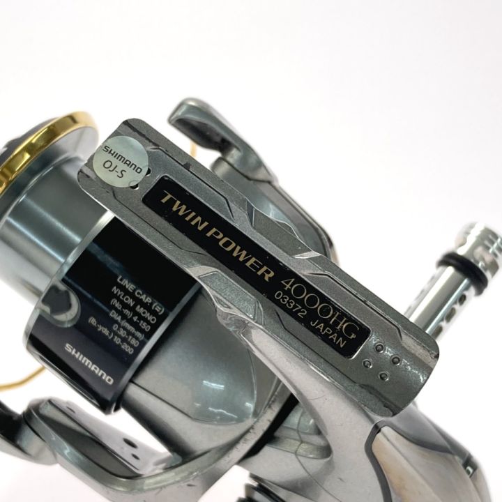 SHIMANO シマノ 15 TWIN POWER 4000HG 03372 スピニングリール - 中古