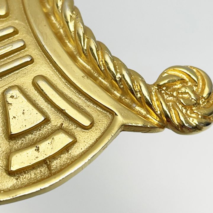 CELINE セリーヌ ブローチ 88 GD マカダム トリオンフ GP レディース