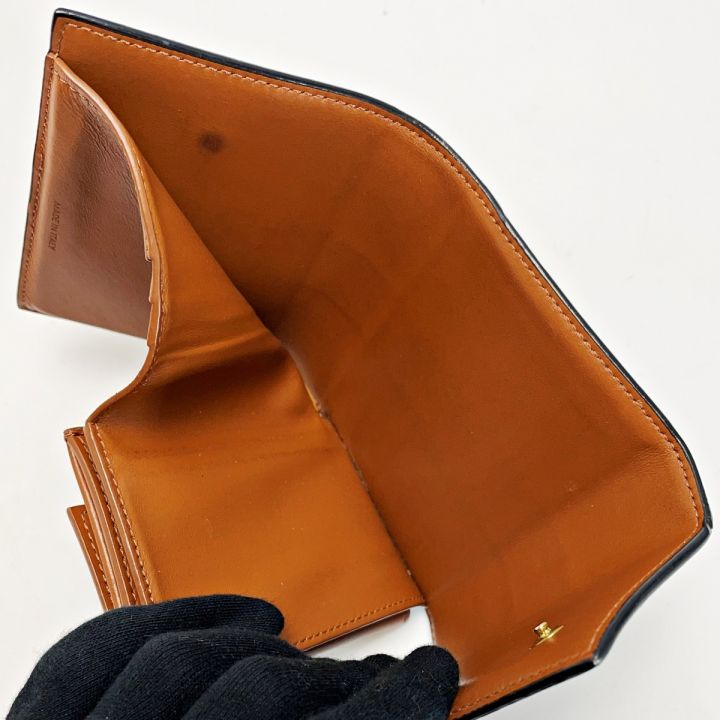 CELINE セリーヌ トリオンフ ブラウン 3つ折り財布 レディース