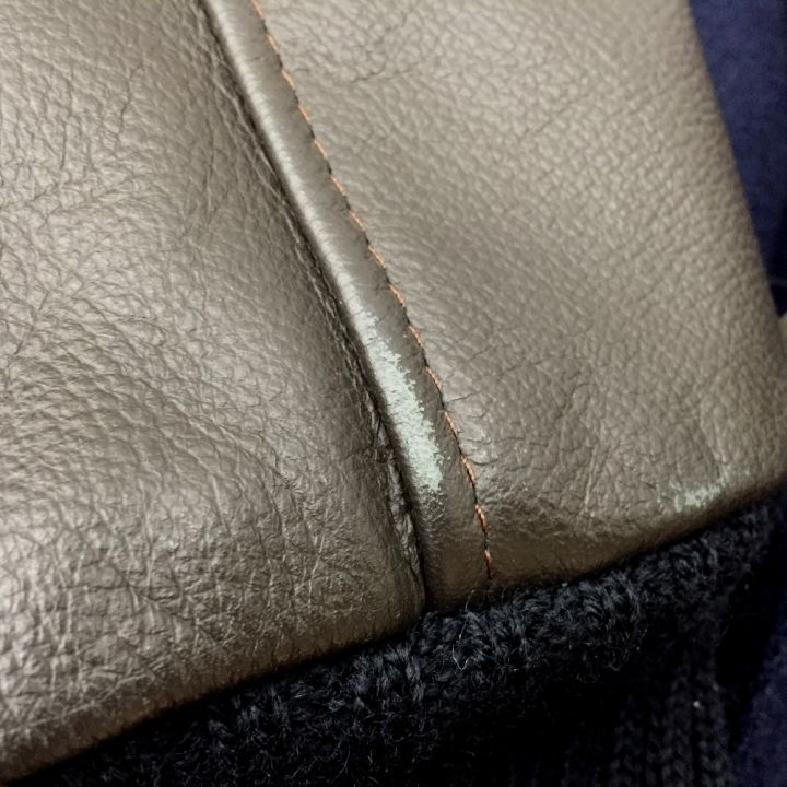 SKOOKUM スクーカム レザー切替スタジャン サイズ38 USA製 ブラウン x