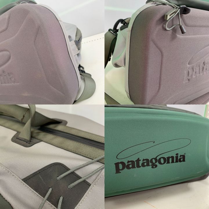 Patagonia パタゴニア フィッシングバッグ カーキ x グレー 縦23㎝横51