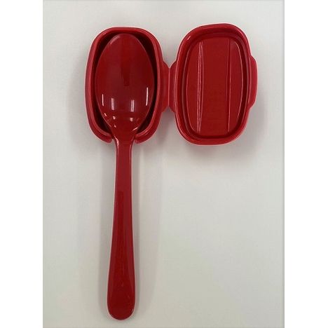 ボヌール ケース付スプーン レッド | 【公式】≪大量注文専門≫Can☆Do