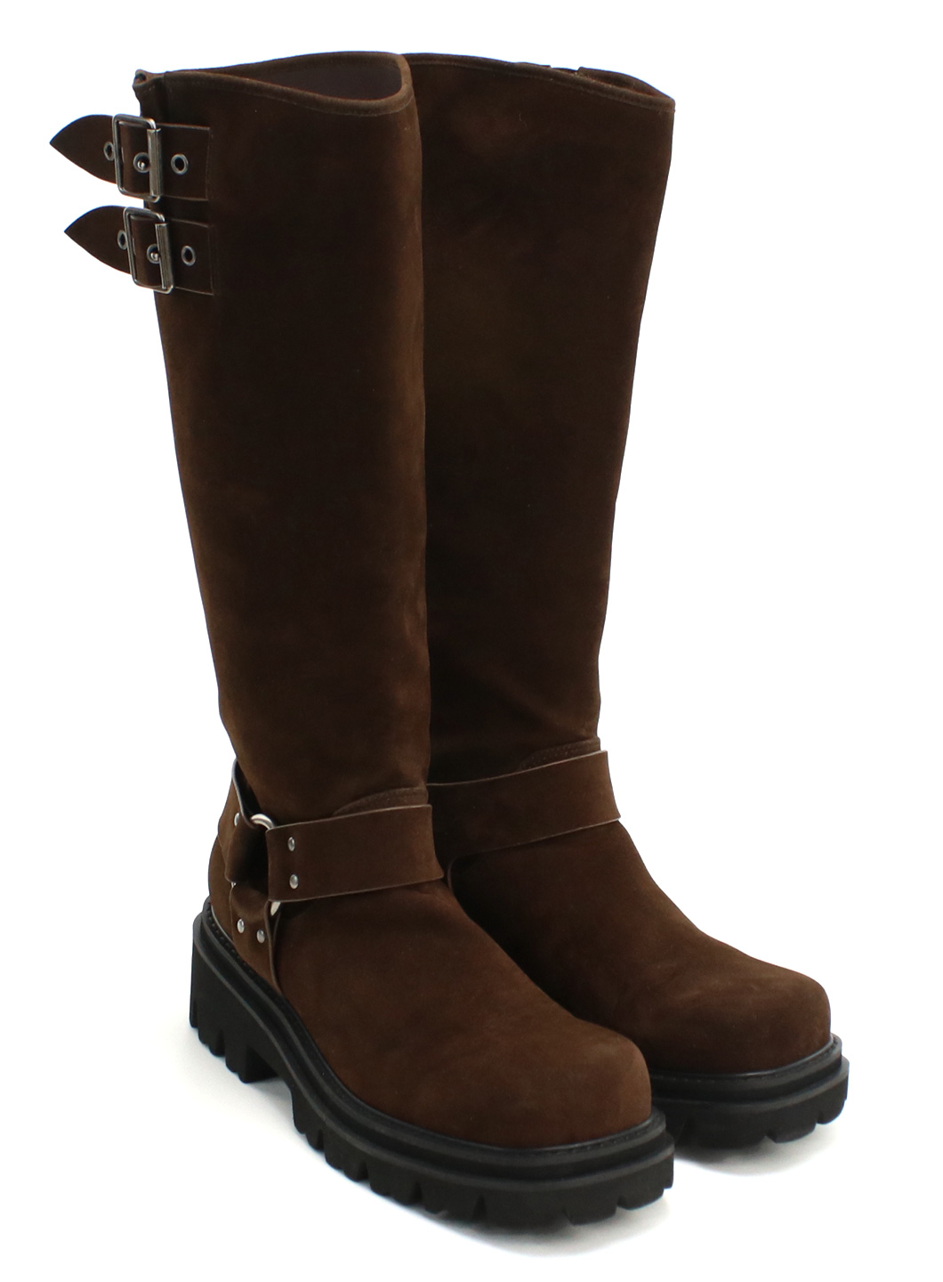 COEL Online Storeエンジニアロングブーツ(35 ブラウン): SHOES/BAGS