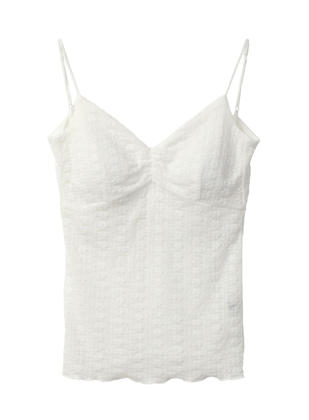 COEL Online Storeバックオープンレースキャミソール(F ホワイト): TOPS