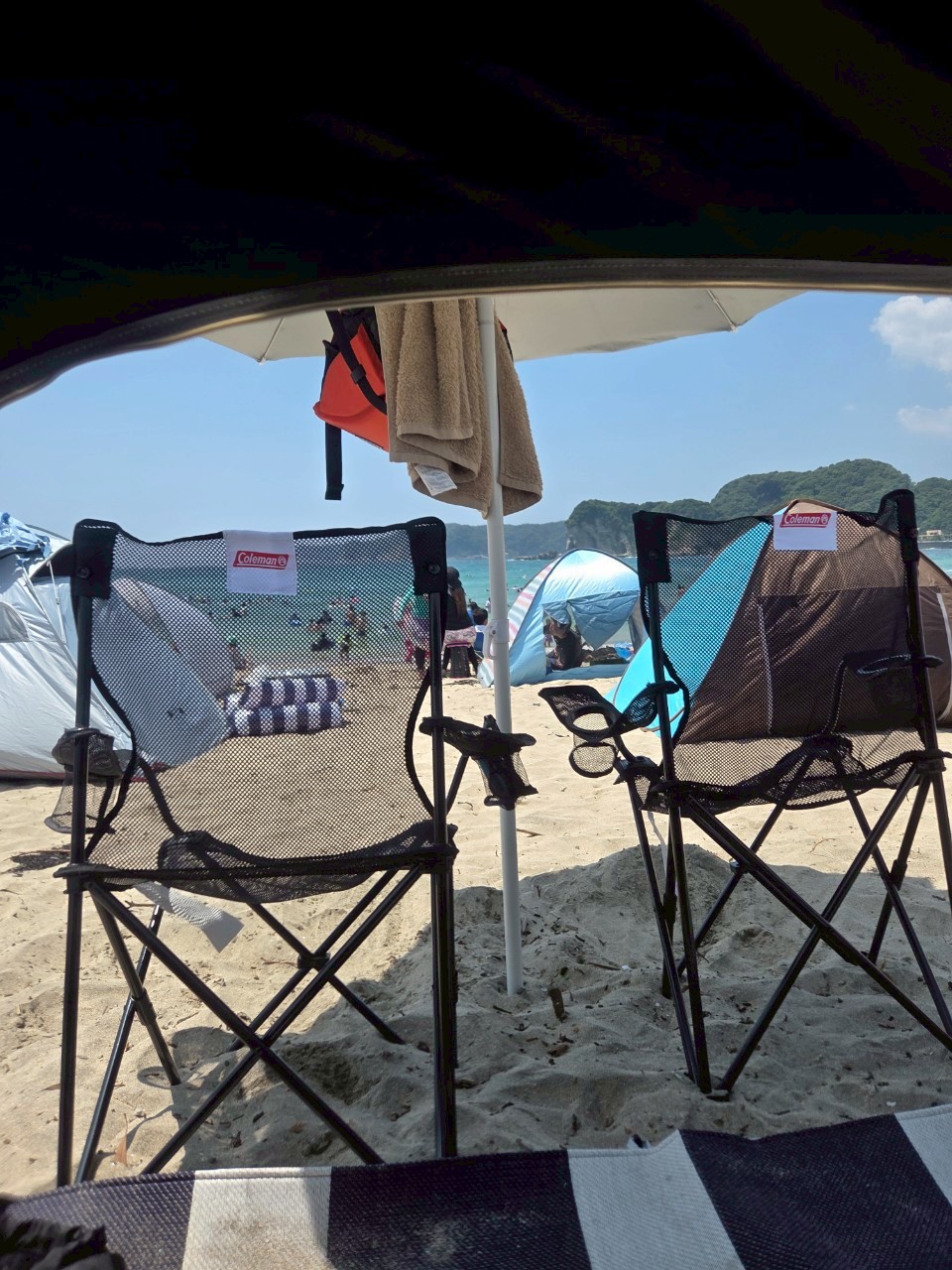 メッシュアームチェア（ブラック）の通販｜キャンプ用品のコールマン