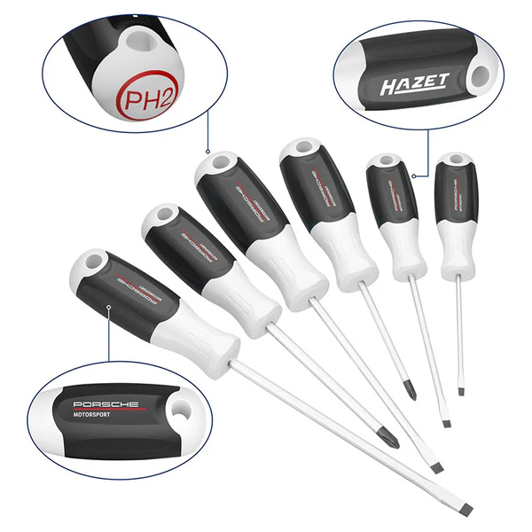 ハゼット HAZET ﾄﾞﾗｲﾊﾞｰｾｯﾄ (Porsche) 811/6-PD | 公式オンライン