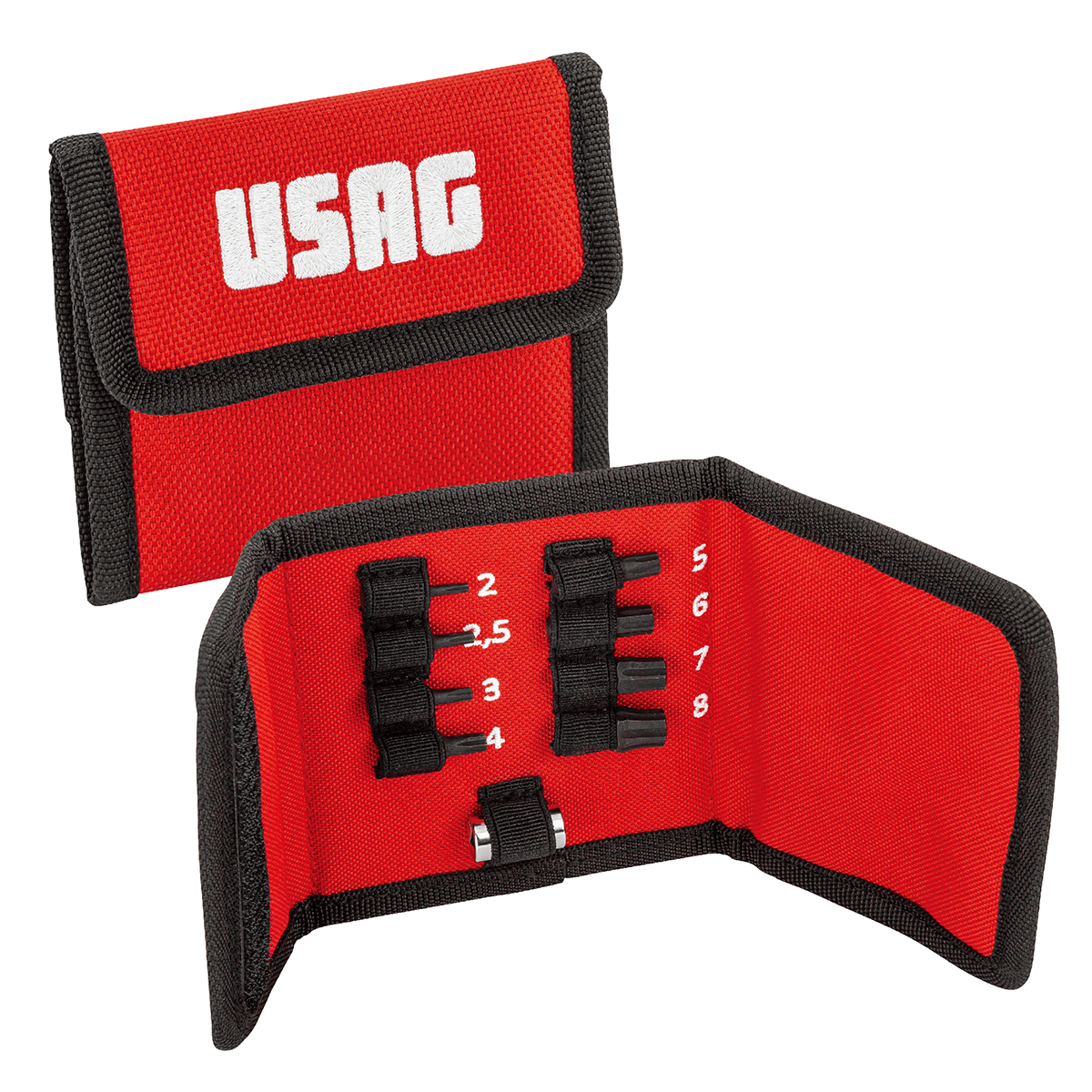 ウーザック X-Grip ヘックスビットセット 2-8mm 660X/B9