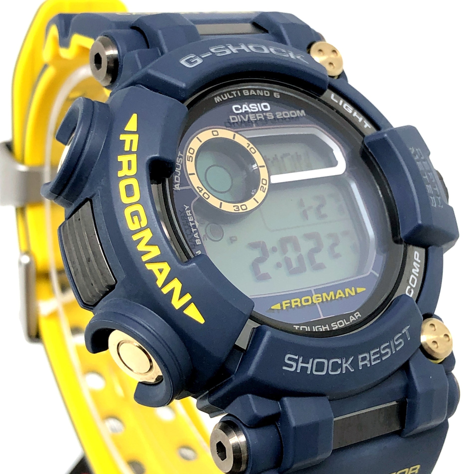 GWF-D1000NV-2JF フロッグマン マスターインネイビーブルー – G-BRIDGES