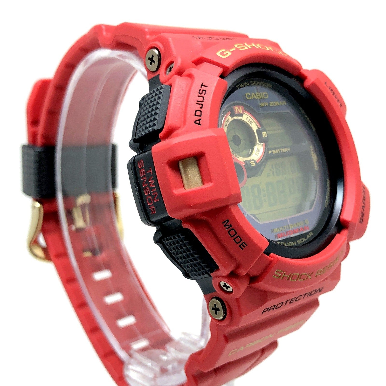 GW-9330A-4 Gショック30周年記念 ライジングレッド マッドマン – G-BRIDGES