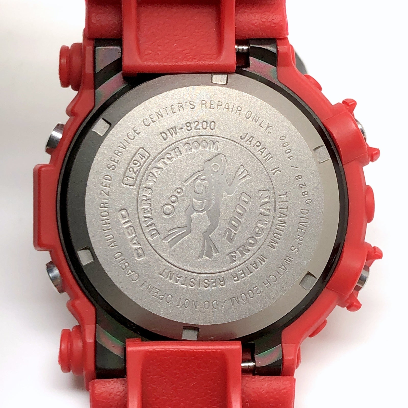 DW-8200NT-4 フロッグマン2000 赤蛙 シリアルナンバー入り – G-BRIDGES