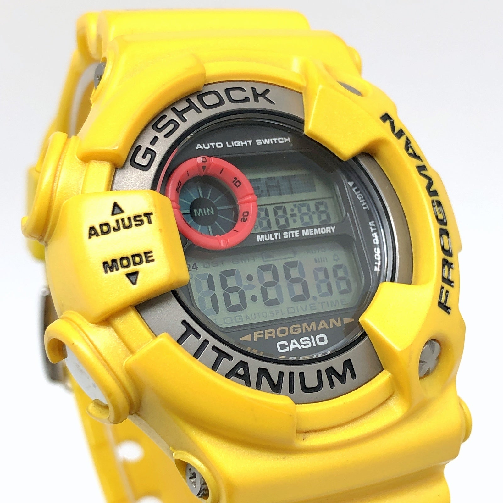 G-SHOCK FROGMAN イエロー 本体のみ（ベルト破損） フロッグマン 2024