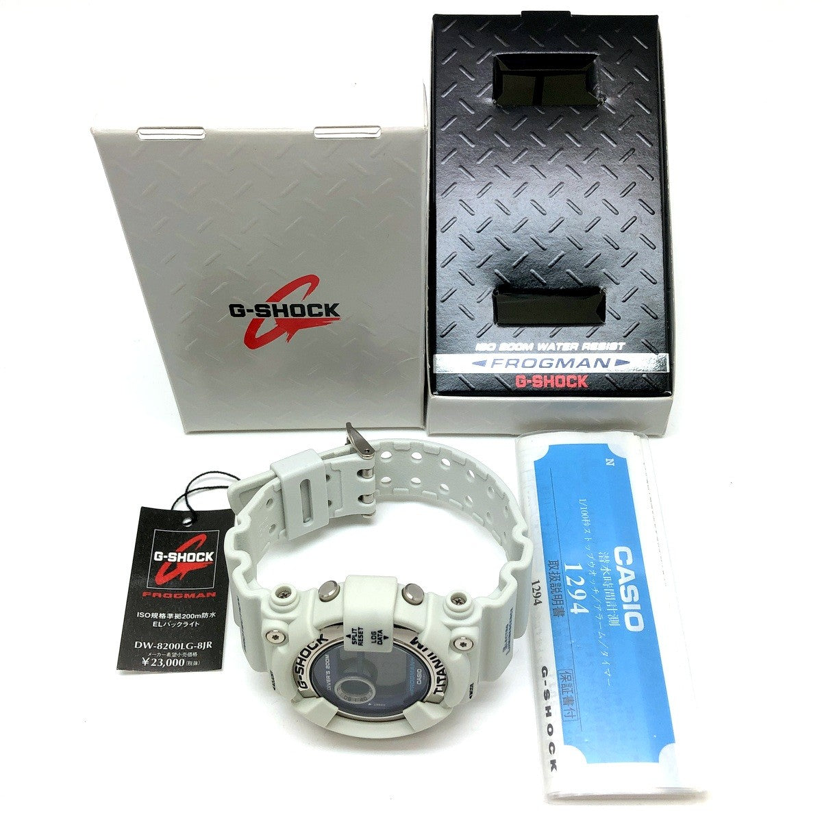 DW-8200LG-8 フロッグマン メンインホワイトグレー – G-BRIDGES