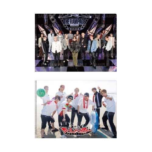 RUN!RUN!RAMPAGE X クリアファイル2枚セット/あっしゃっすぅ～ | TEAM