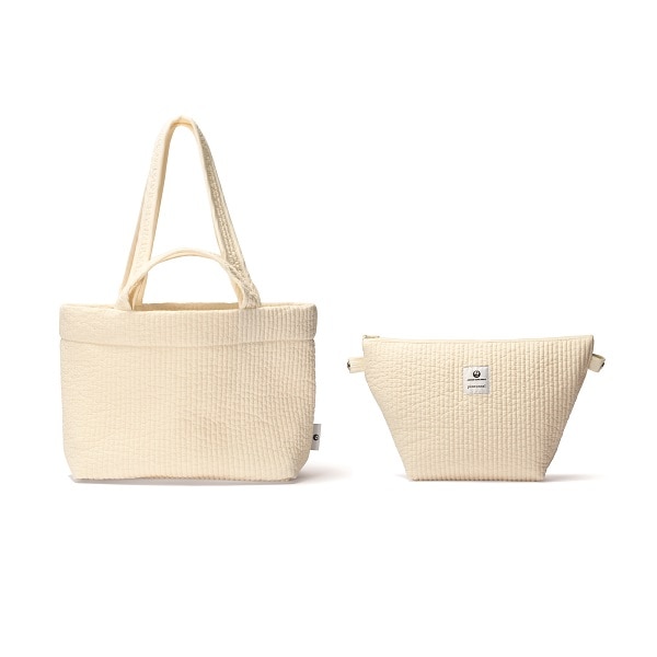 ピオヌンナル オリジナルポーチ付きトートバッグ JAL ヴィクトリア