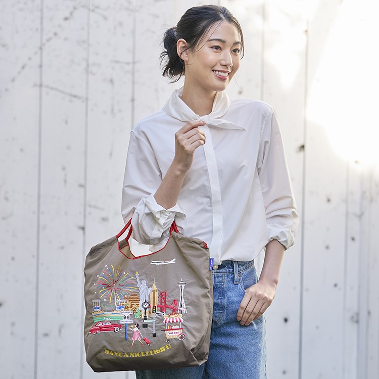 ボールアンドチェーン]JALオリジナルバッグ グレー(グレー): JAL