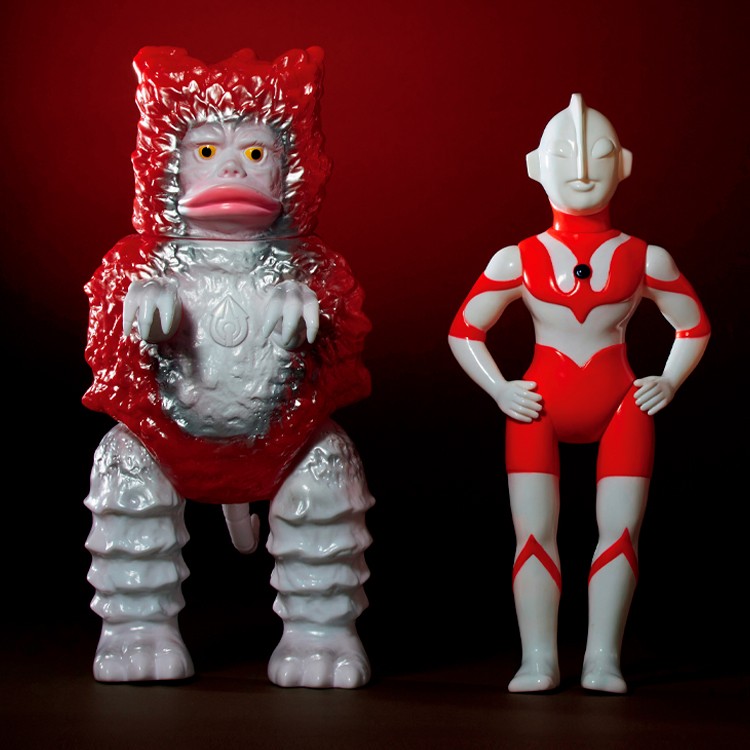 マルサン]ガラモン ソフビフィギュア450 JALカラーVer.: JAL