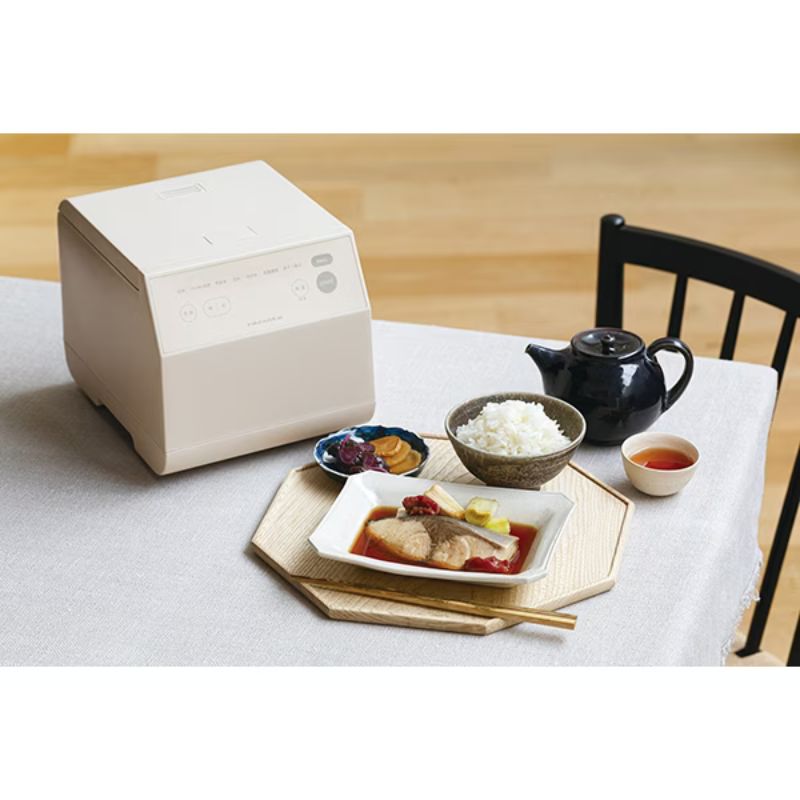 レコルト クッキングライスクッカー クリームホワイト