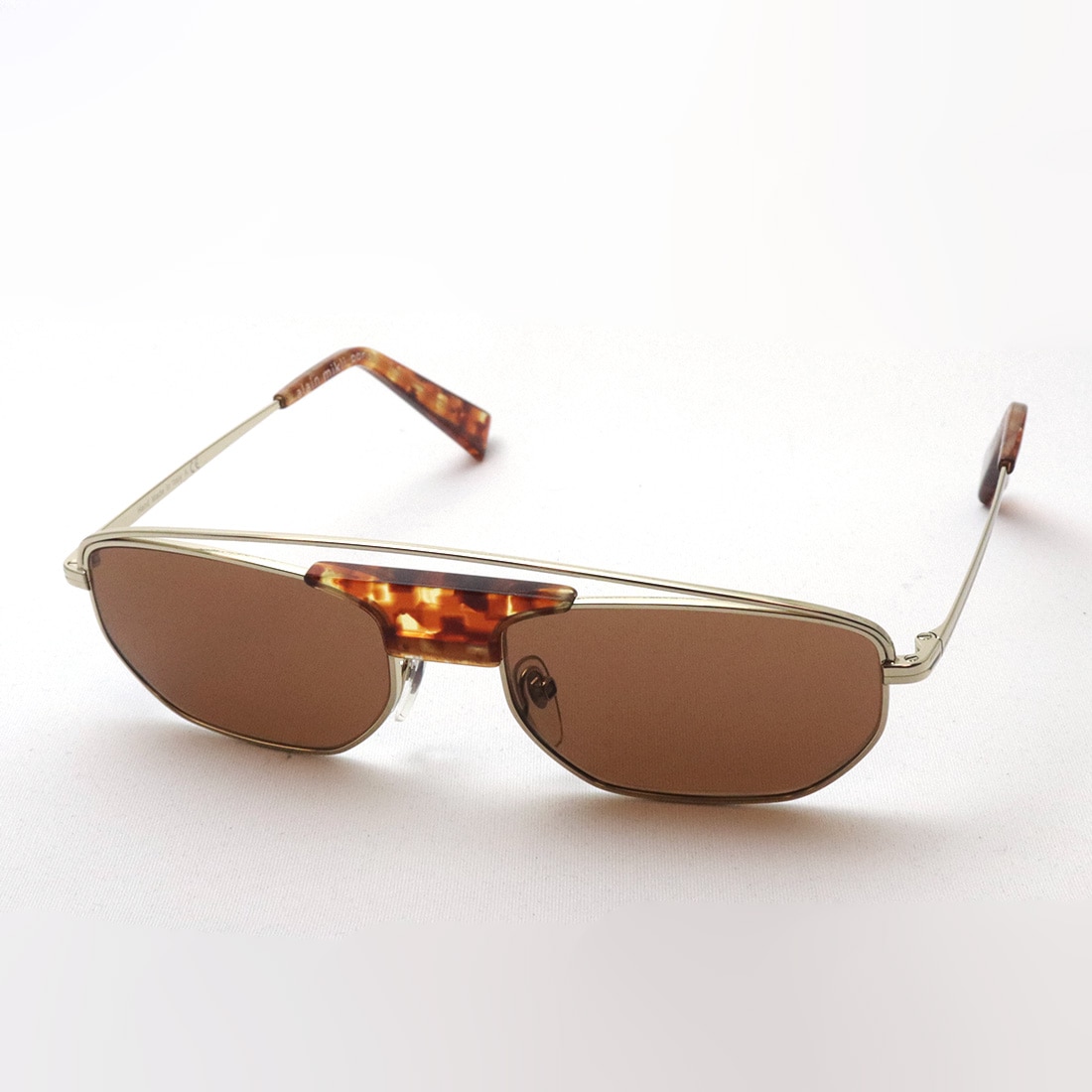 アランミクリ サングラス ALAIN MIKLI A04014 00473(57mm ゴールド