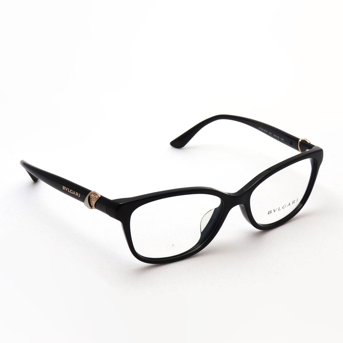 ブルガリ メガネ BVLGARI BV4128BF 501(54mm ブラック): GLASS MANIA