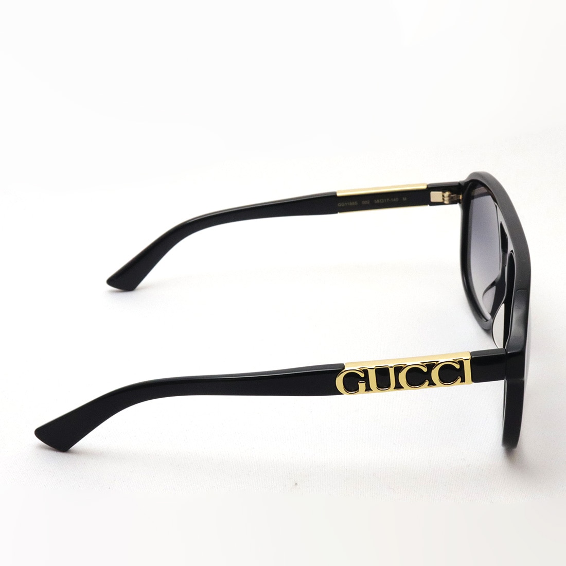 グッチ サングラス GUCCI GG1188S 002(58mm ブラック): GLASS MANIA