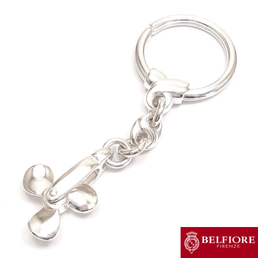 BELFIORE ベルフィオーレ キーホルダー キーリング スクリュー