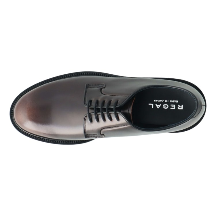 REGAL 24FL プレーントウ ダークブラウン リーガル ビジネスシューズ