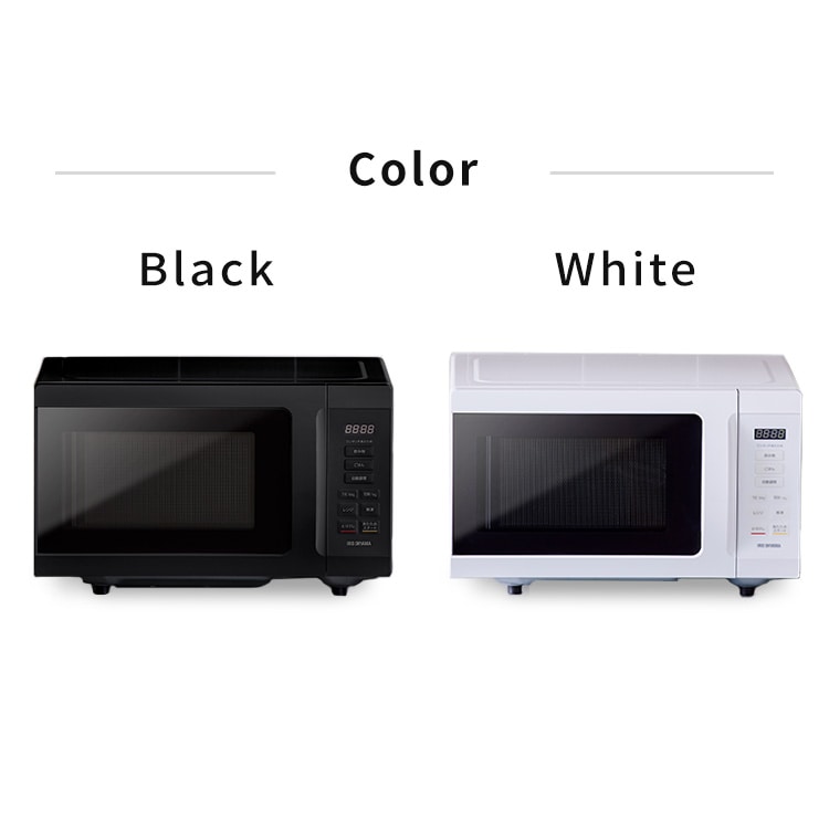 電子レンジ 18L フラットテーブル PMB-F186-B ブラック