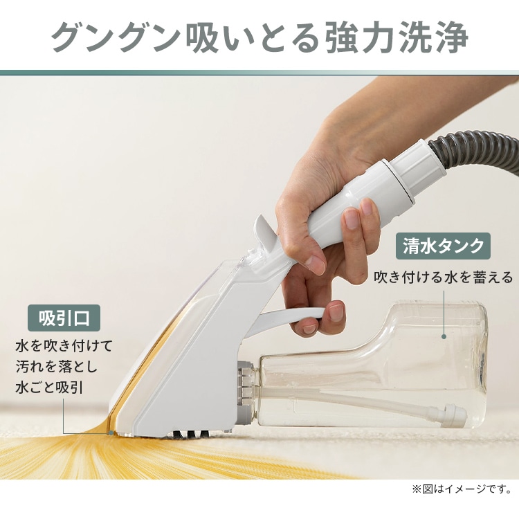 コードレスリンサークリーナー RNSK-B400D-W ホワイト