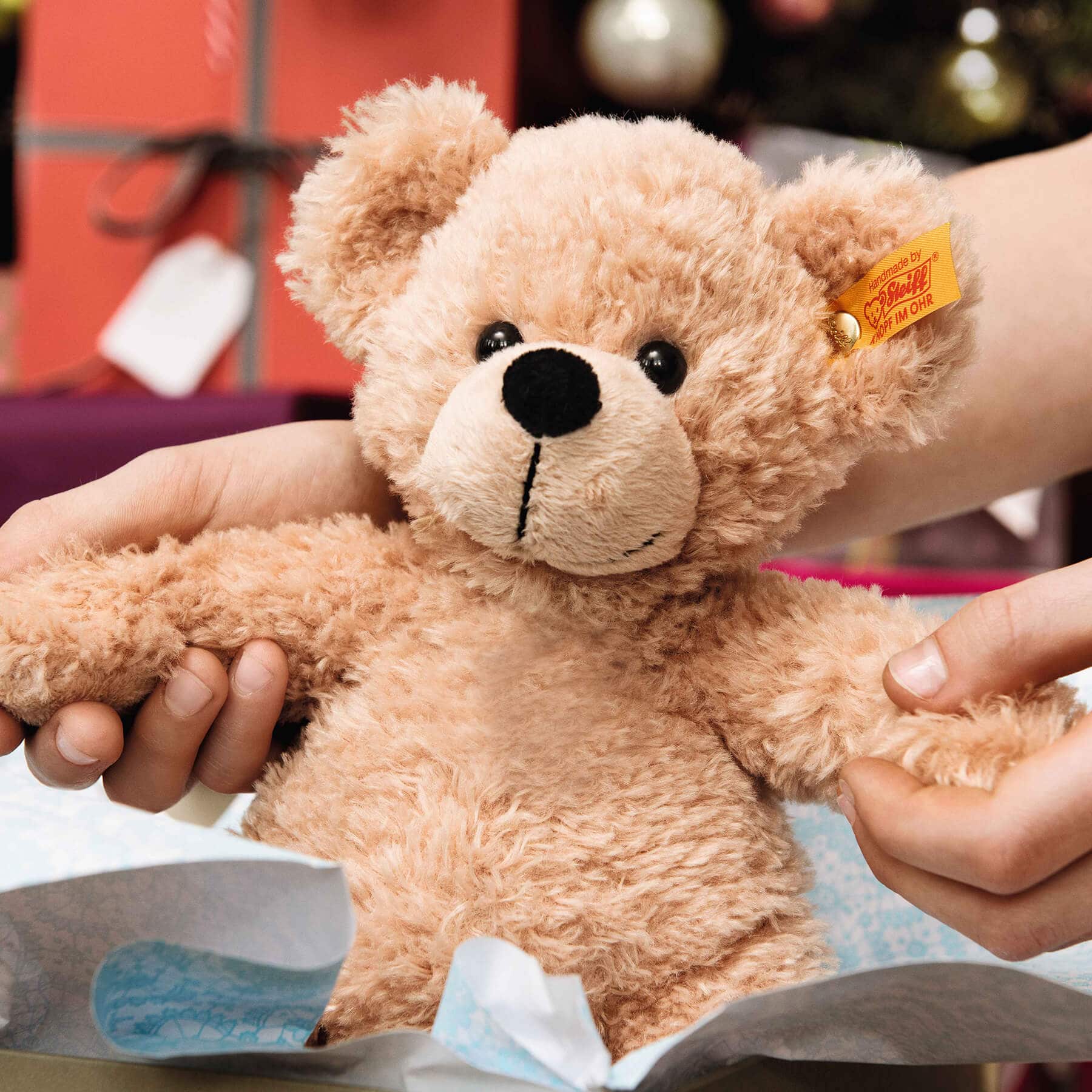 テディベア フィン ベージュ 28cm | シュタイフ日本公式 JAL Mall店