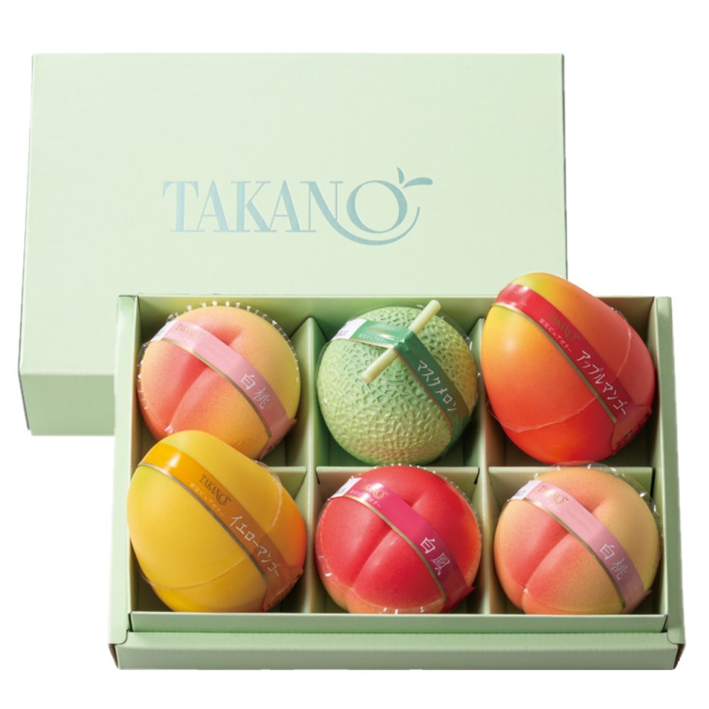 新宿高野 果実ピュアゼリー6入E: 新宿高野｜JAL Mall｜ショッピングで