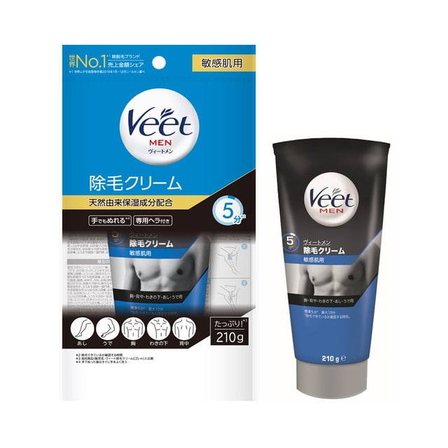 ヴィートメン 除毛クリーム 敏感肌用 210g: サンドラッグ｜JAL Mall
