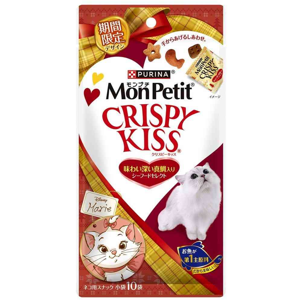 ネスレ日本 モンプチ クリスピーキッス 味わい深い真鯛入 りシーフード