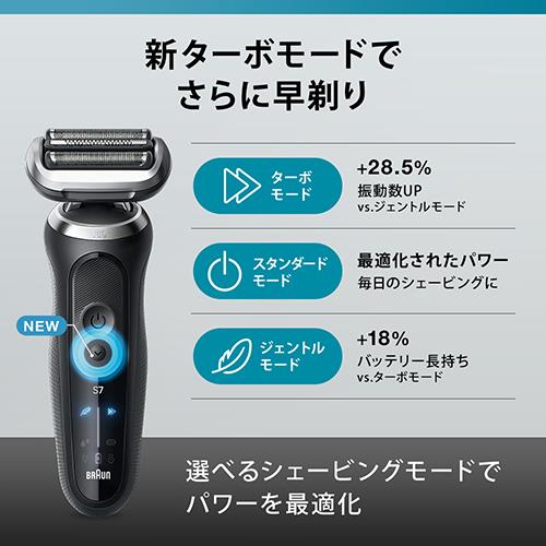 ブラウン(BRAUN) 72N1500S ブラック シリーズ7 電気シェーバー: EC