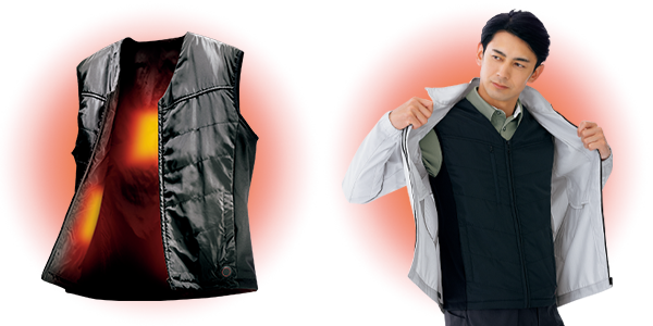 電熱ベスト ヒーターベスト | 防寒着 | 【ミドリ安全】公式通販