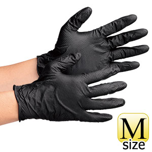 ニトリルゴム製手袋 No．1100R メカニックグローブ M 50枚