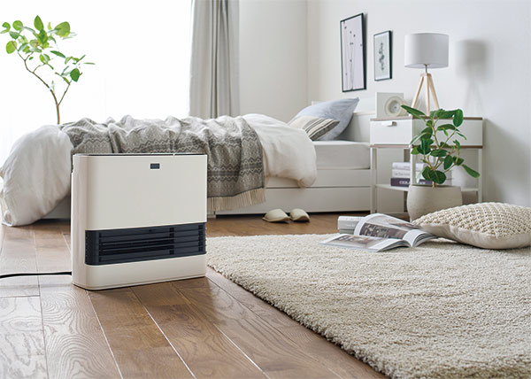 セラミックヒーター JKC125D1－H グレー | 【ミドリ安全