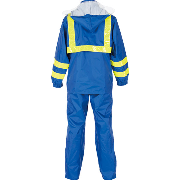 高視認スプルースレインスーツ 8898 ネイビー | 【ミドリ安全