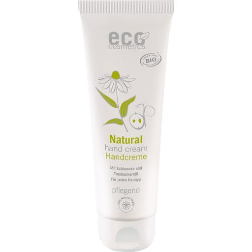 eco cosmetics Hand Cream Echinacea & Grape Seed Oil, 125 ml - Ecco