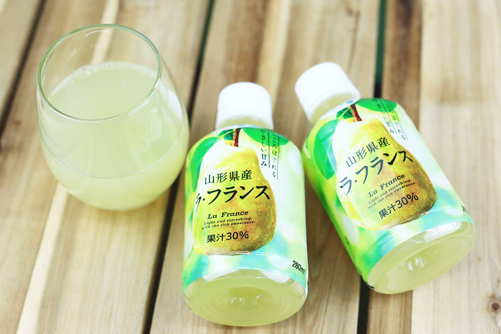 山形県産 ラ・フランス 280ml 24本 | アキュア公式オンラインストア