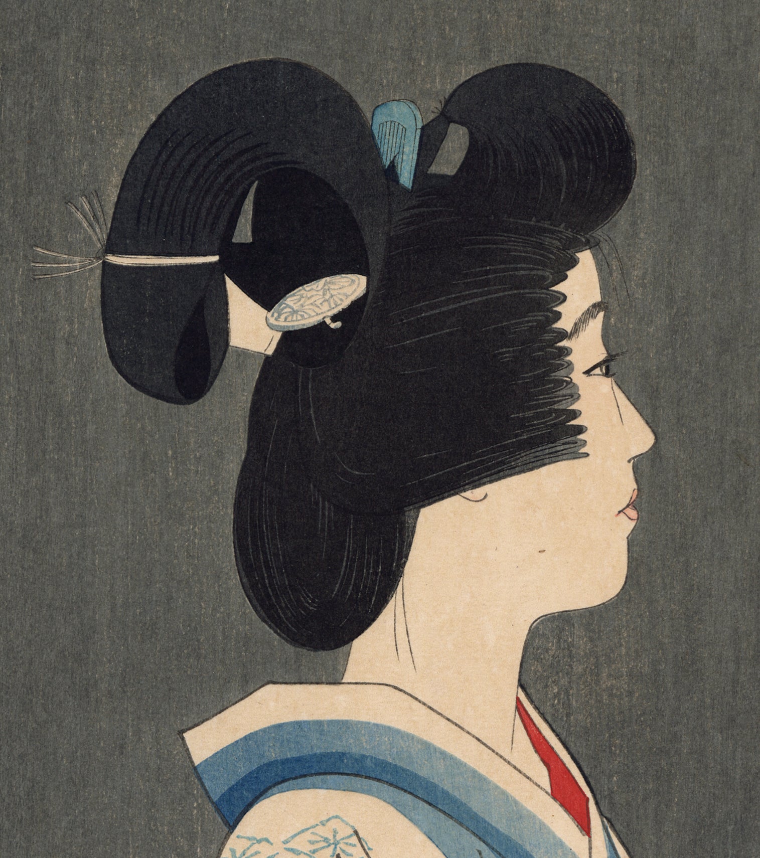 伊藤深水：夏の花火を楽しむ美（売り切れ） – Egenolf Gallery