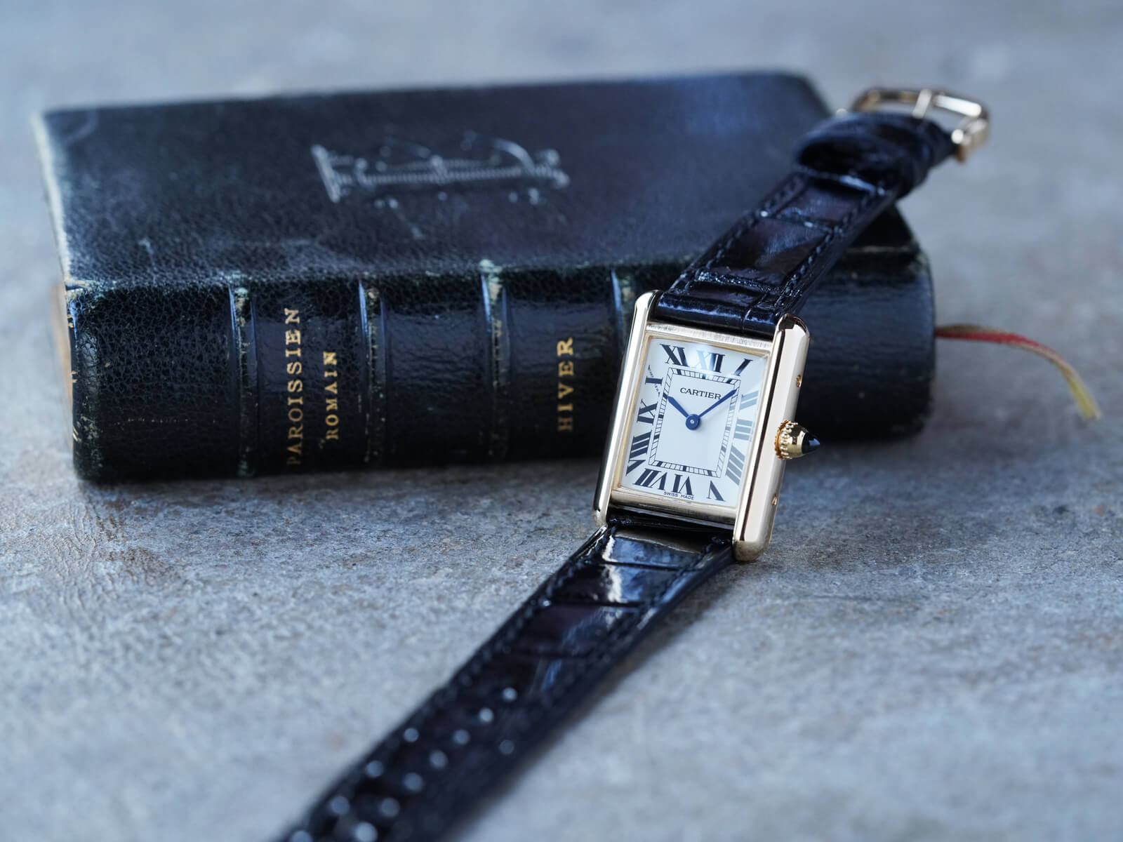 カルティエ/タンクルイカルティエSM/SWISS MADEホワイトローマン